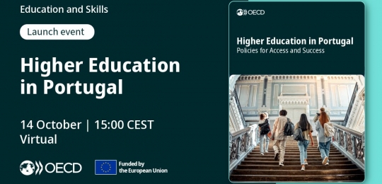 OCDE e Governo debatem políticas para tornar o ensino superior mais inclusivo em Portugal